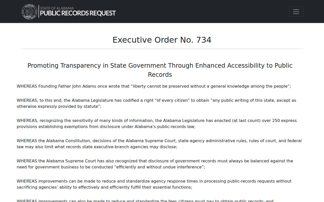 Athens residents directory Alabama public records policy