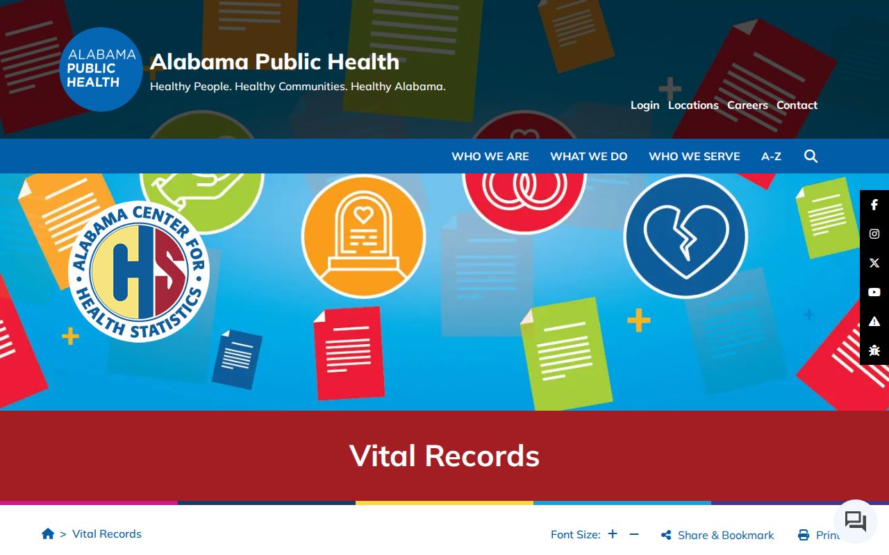Alabama vital records source for Athens past resident research