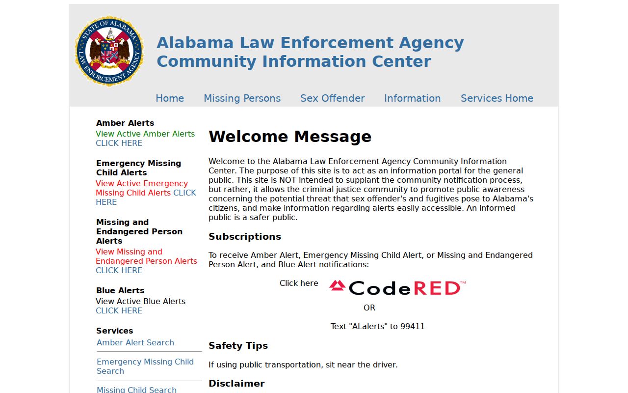 Athens resident lookup at the Alabama community registry hub